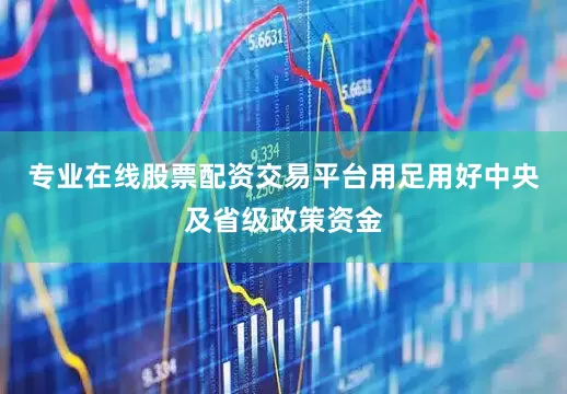 专业在线股票配资交易平台用足用好中央及省级政策资金